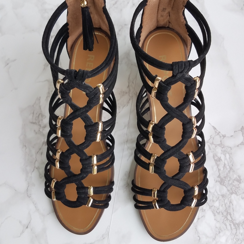 Report Maple Open Toe Platform Sandal Size 7.5 - image 3